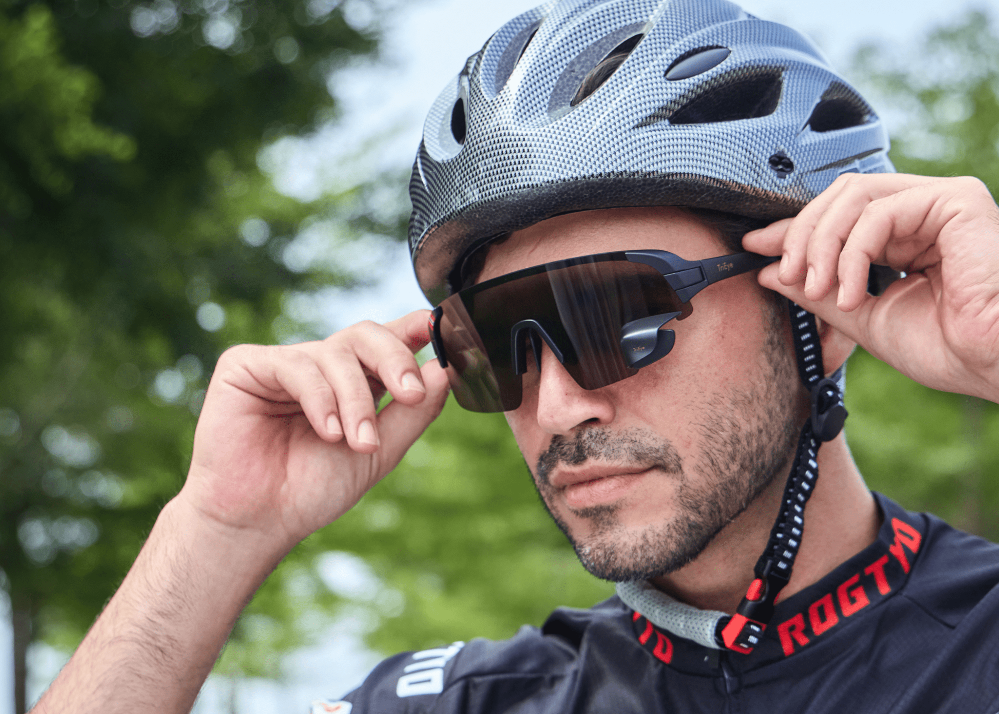 TriEye - View Sport Standard - Radsportbrille mit Spiegel - 7090048766009