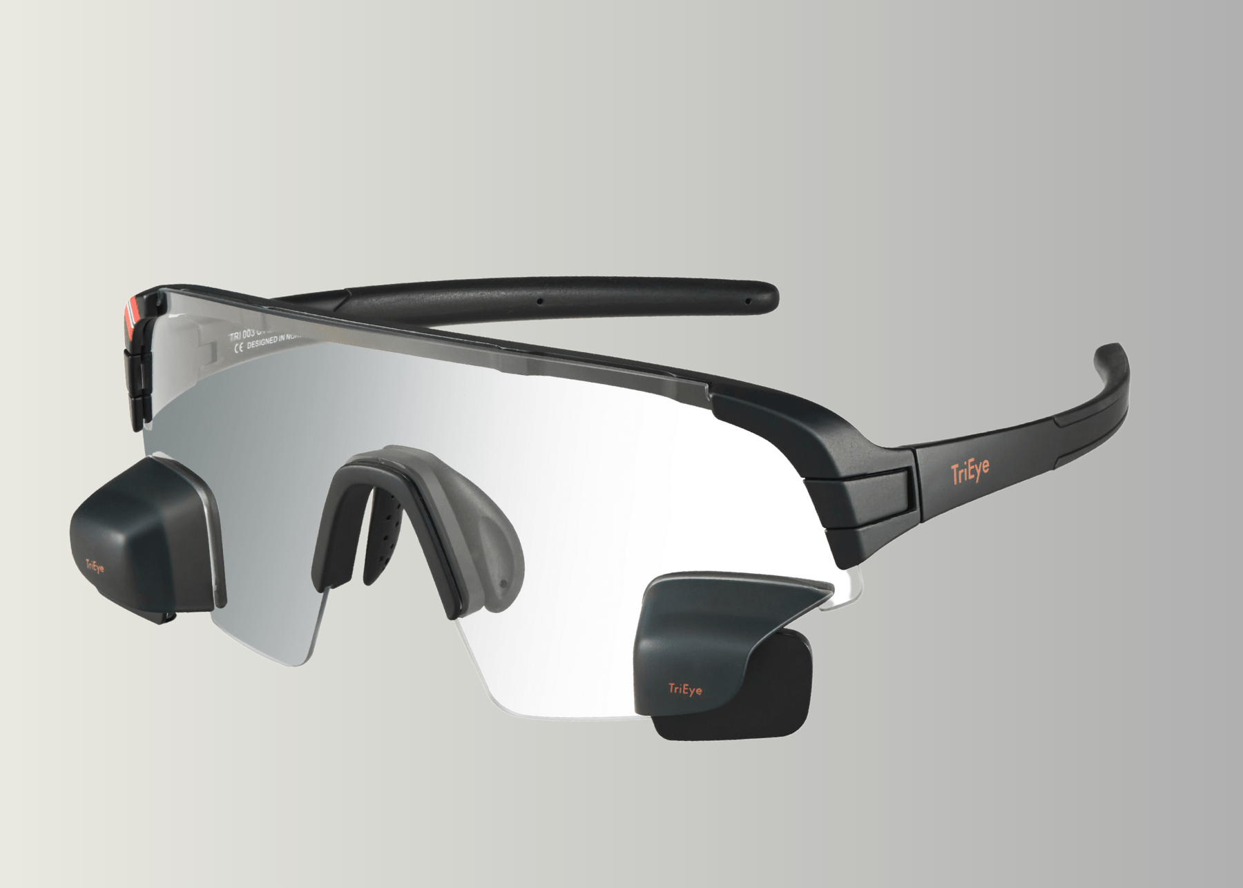 TriEye - View Sport Dual Photochromatic - Gafas con espejo para remo - 7090048766160