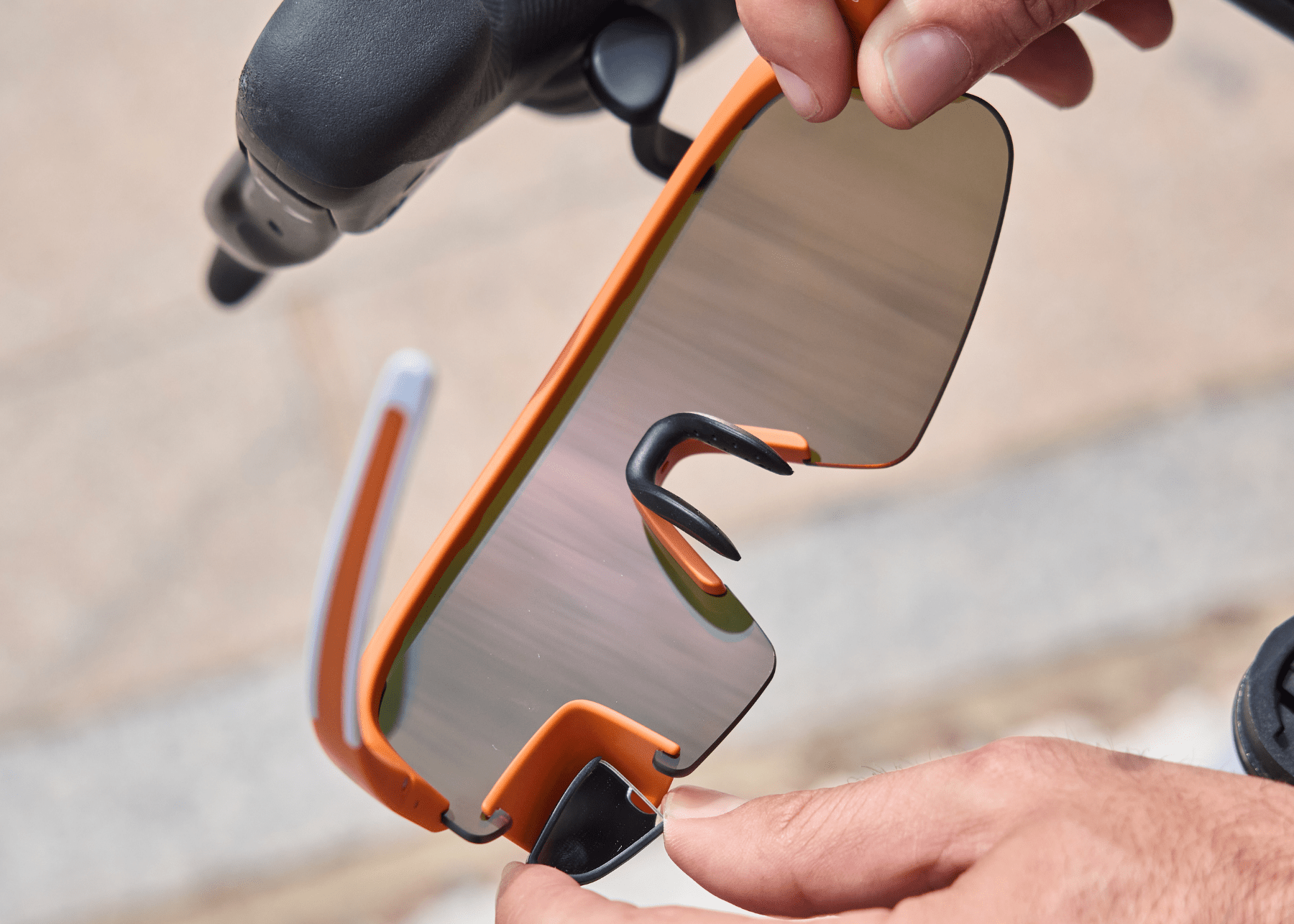 View Sport Revo Max - Gafas de ciclismo con espejo
