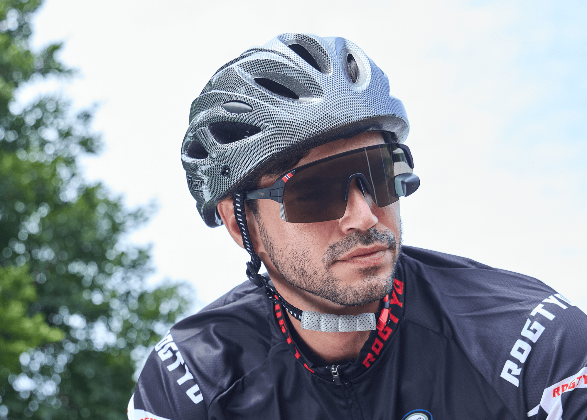 TriEye - View Sport Standard - Gafas de ciclismo con espejo - 7090048766009