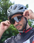 TriEye - View Sport Standard - Gafas de ciclismo con espejo - 7090048765132