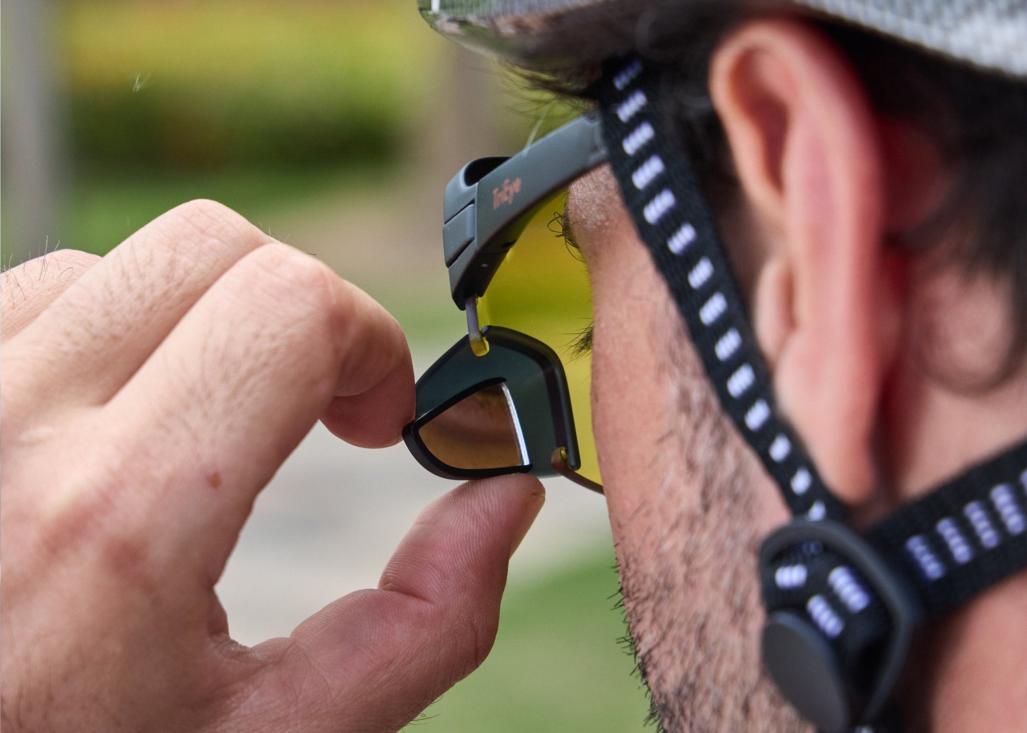 TriEye - View Sport Standard - Gafas de ciclismo con espejo - 7090048766009