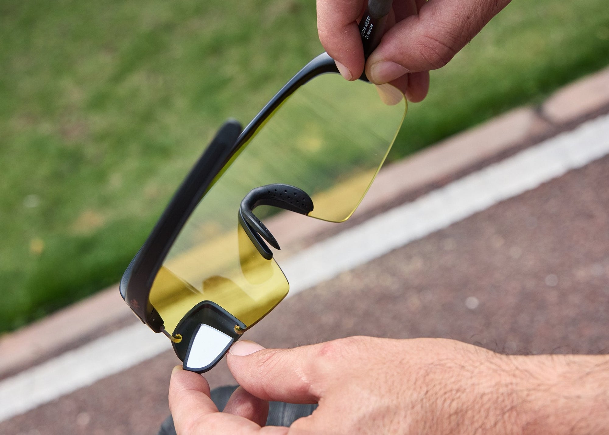 TriEye - View Sport Standard - Gafas de ciclismo con espejo - 7090048766009