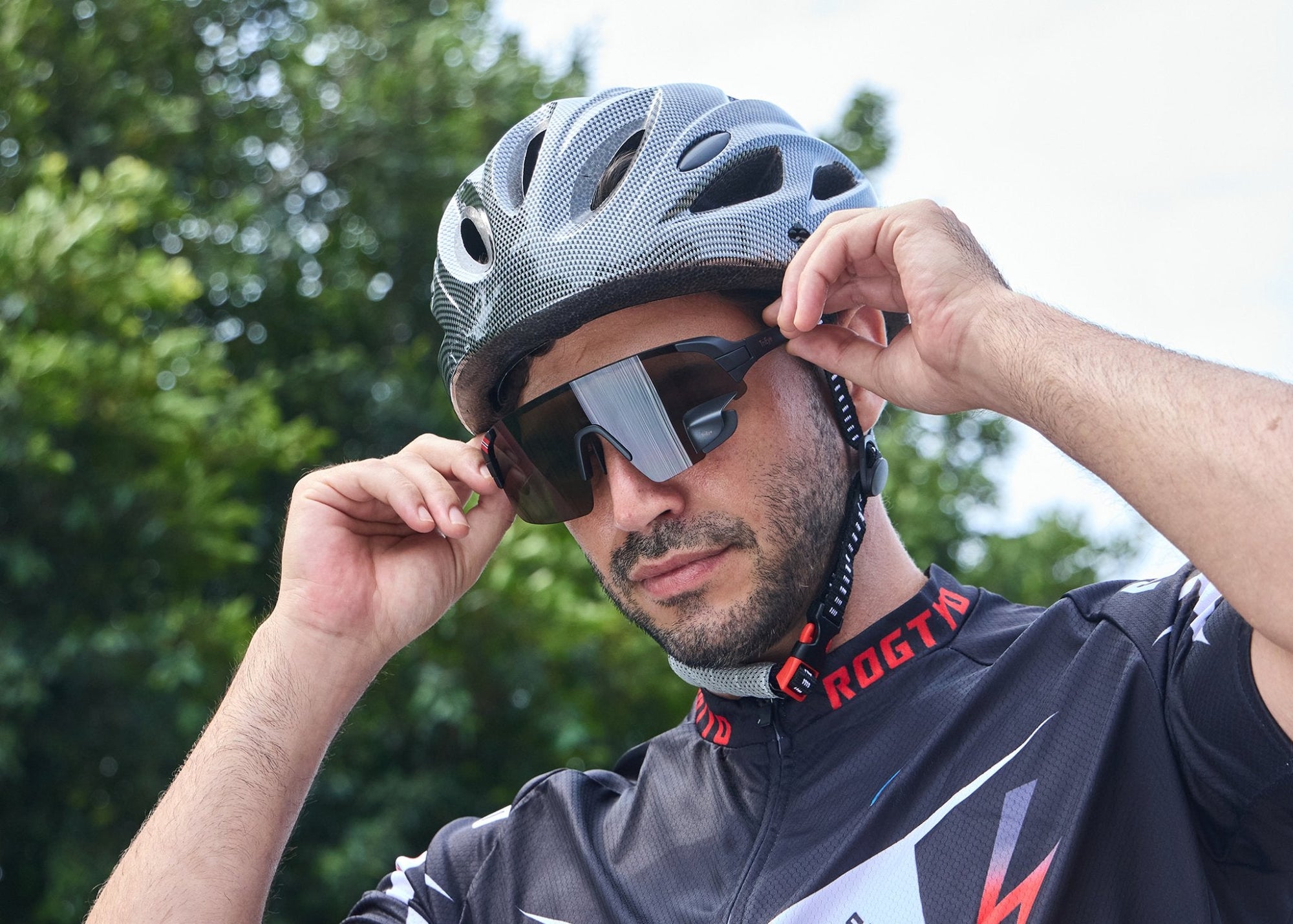 TriEye - View Sport Standard - Gafas de ciclismo con espejo - 7090048766009
