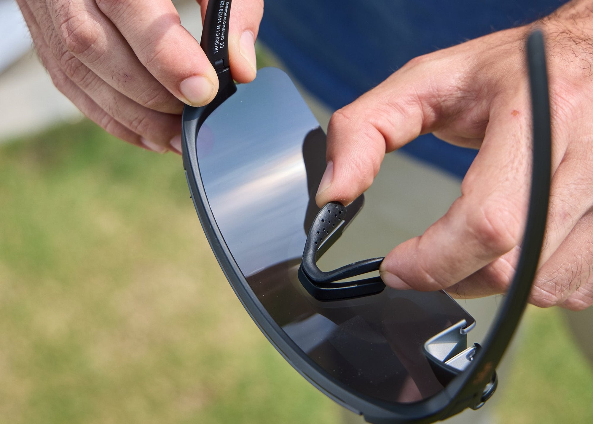 TriEye - View Sport Standard - Gafas de ciclismo con espejo - 7090048760403