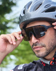 View Sport Standard - Gafas de ciclismo con espejo.