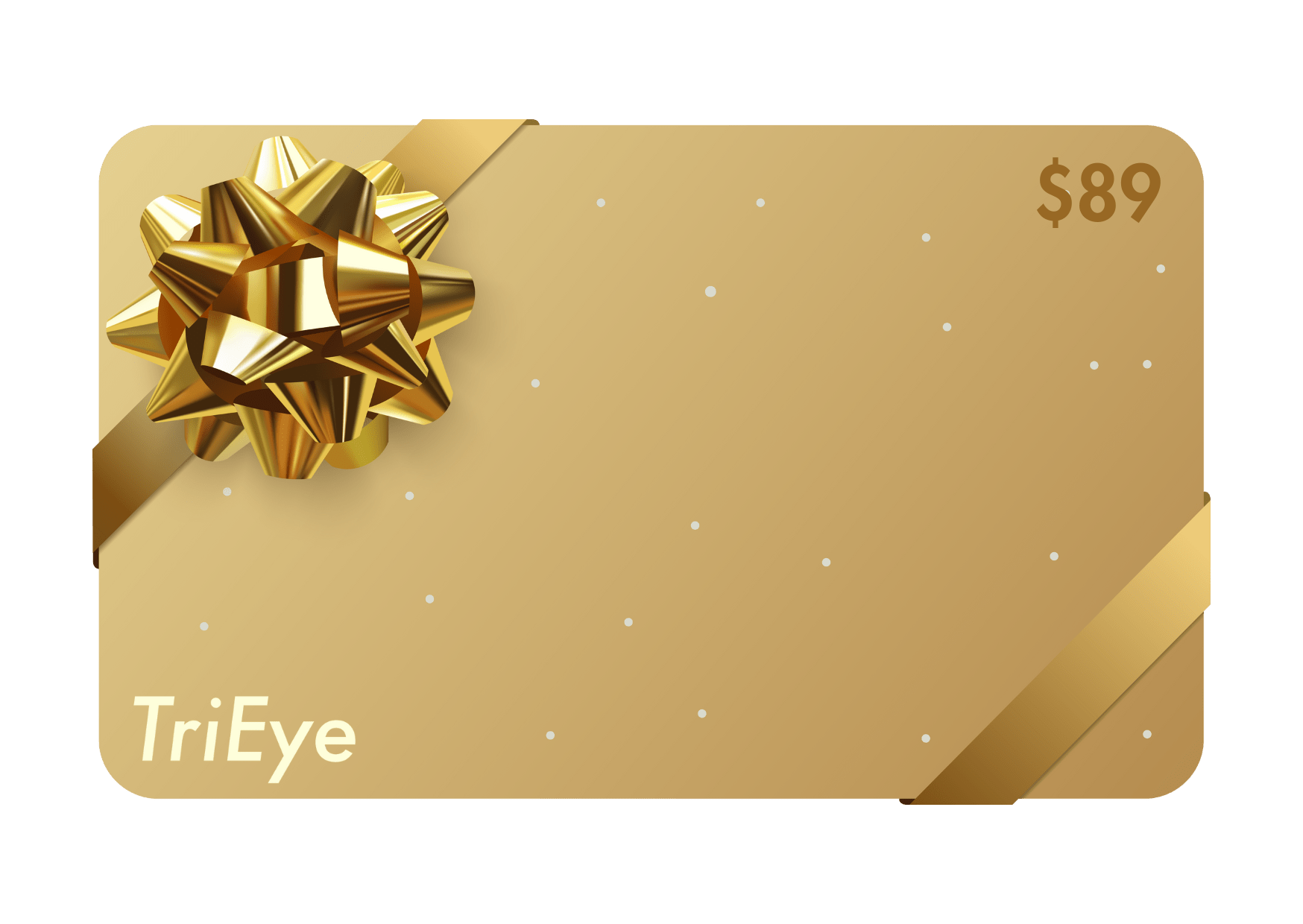 Carta regalo TriEye $89,00