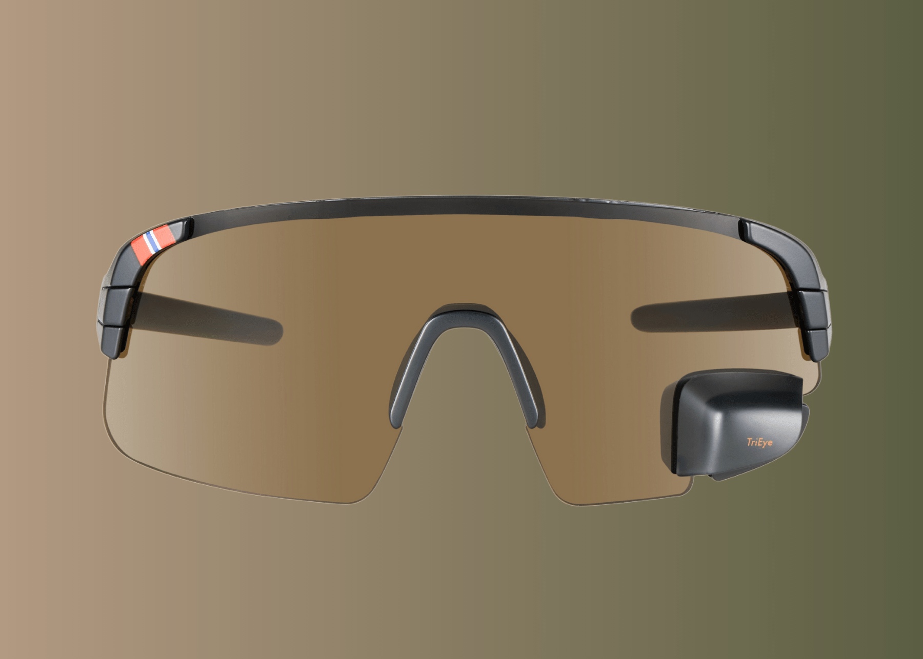 TriEye - View Sport High Contrast - Occhiali da ciclismo con specchio - 7090048765132