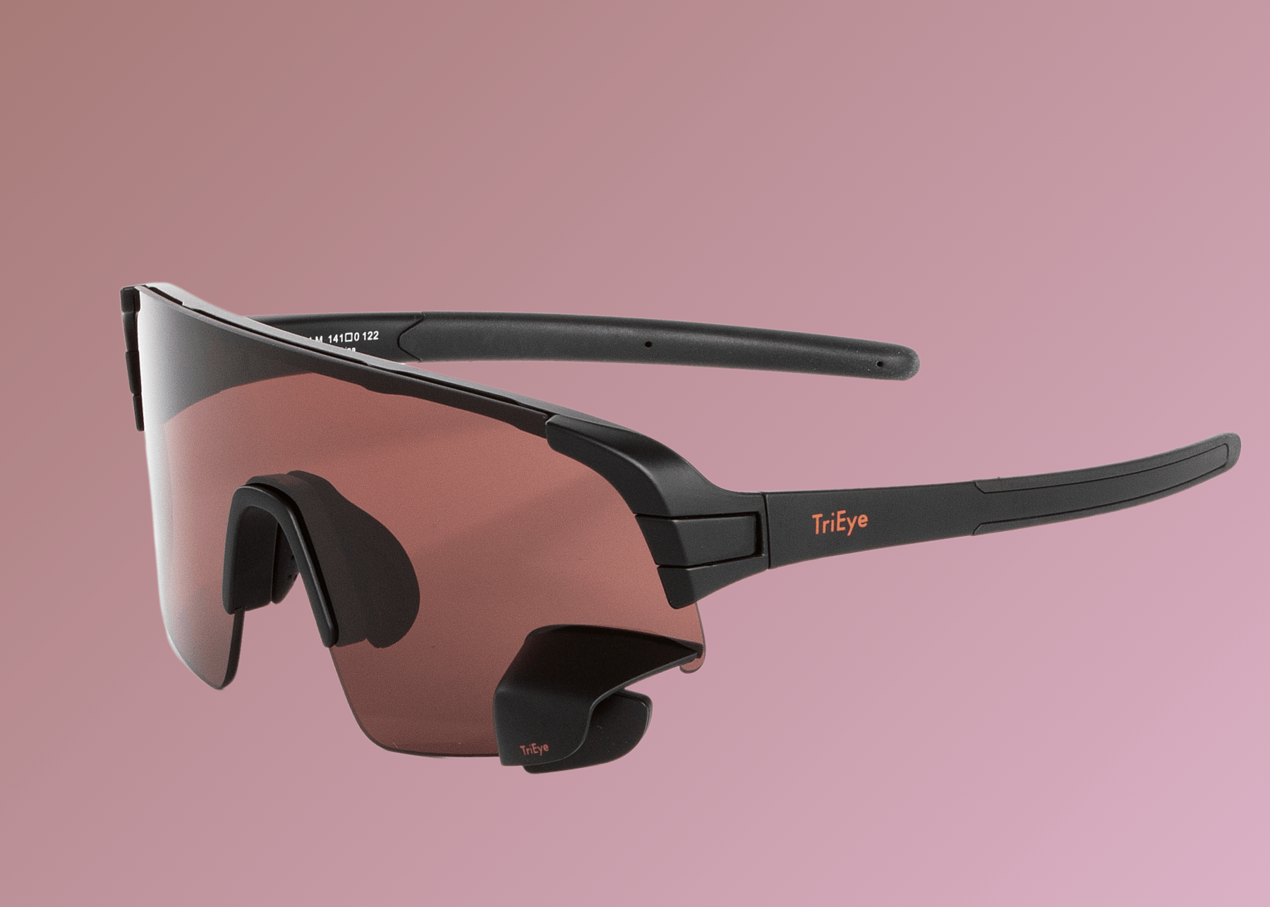 TriEye - View Sport High Contrast - Occhiali da ciclismo con specchio - 7090048765132