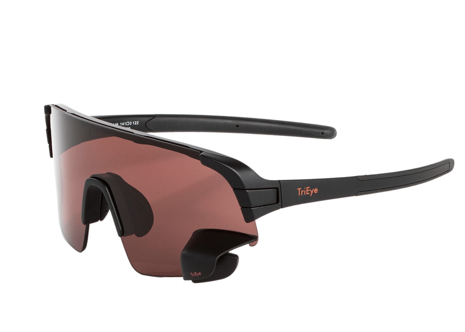 TriEye - View Sport High Contrast - Occhiali da ciclismo con specchio - 7090048765132