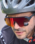 View Sport Revo Max - Occhiali da ciclismo con specchio.