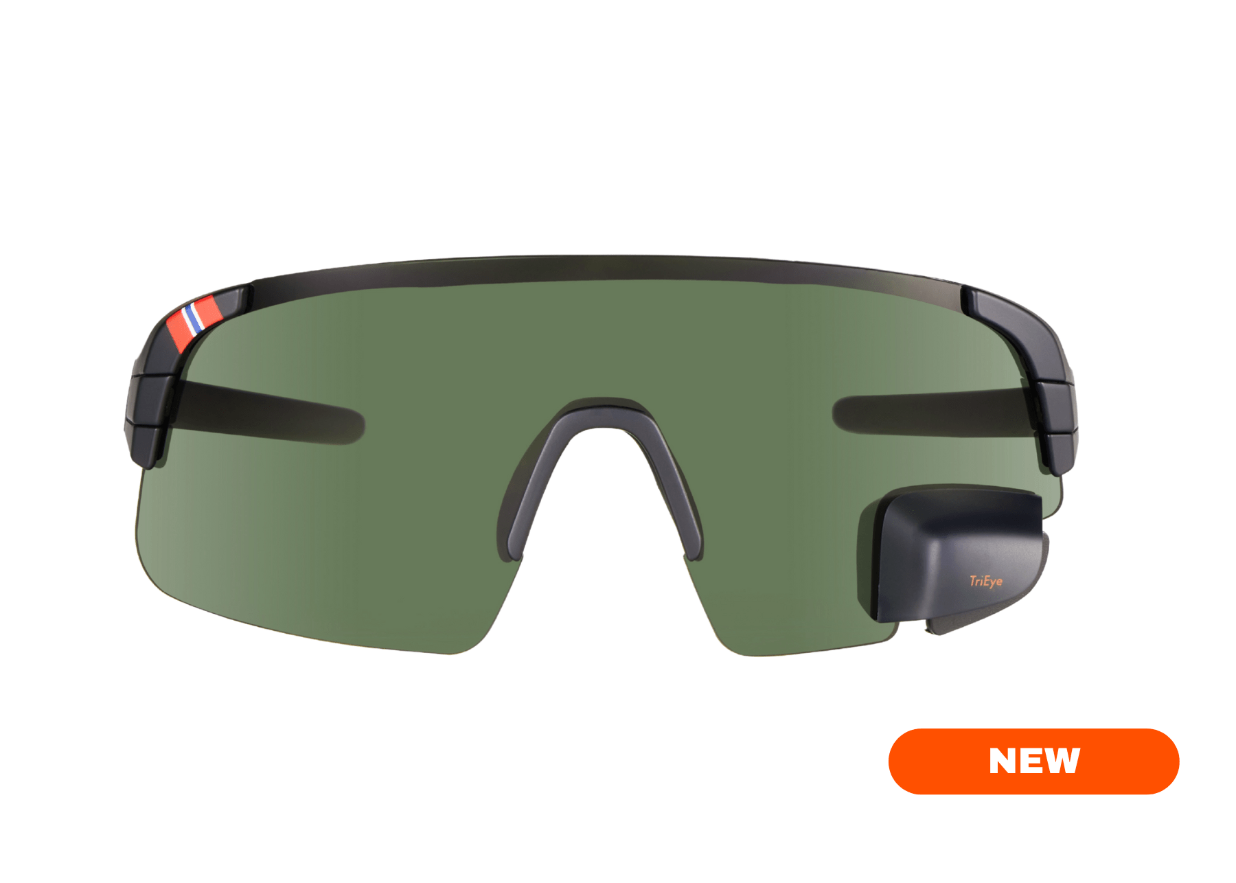TriEye - View Sport Polarized - Sykkelbriller med speil - 7090048763206