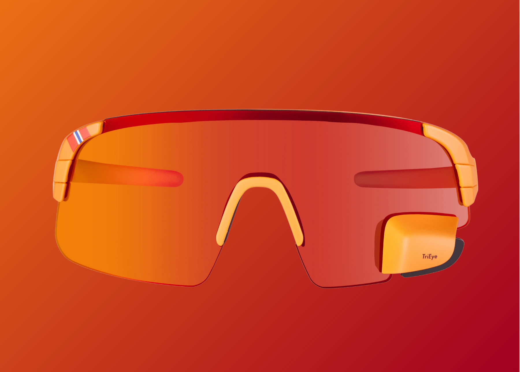 TriEye - View Sport Revo Max - Sykkelbriller med speil - 7090048760434